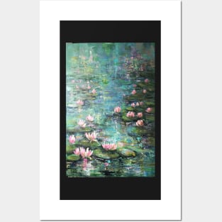 Lily Pond no3 Posters and Art